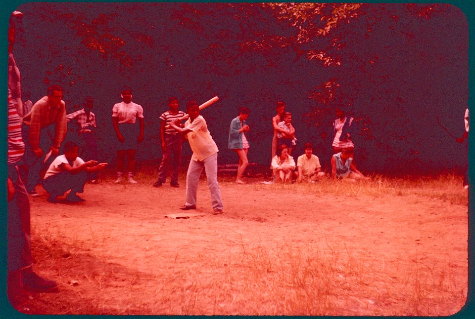 Camp Gray ballfield 1952